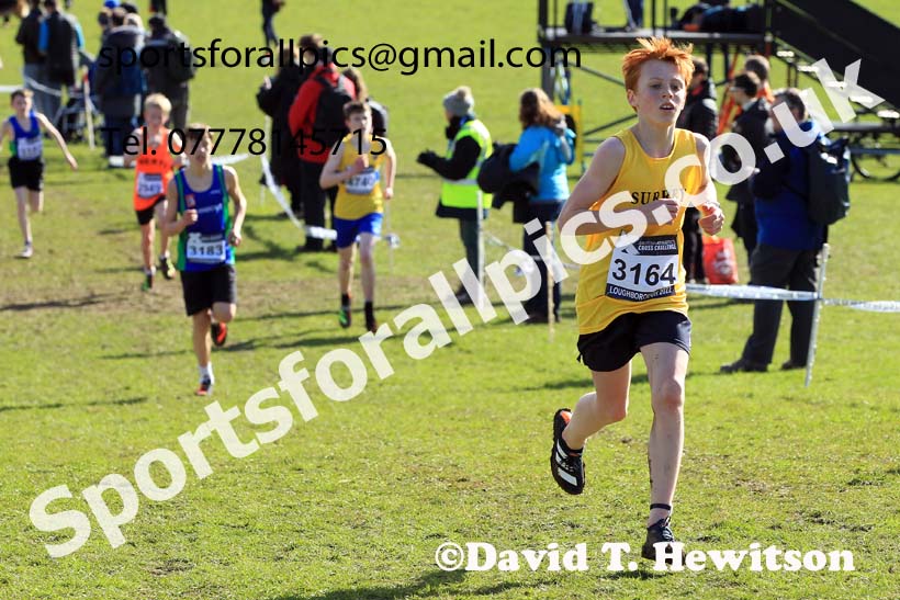 Boys Under-13s 2022 CAU Inter Counties Cross Country, Prestwold Hall, Loughborough.  Photo: David T. Hewitson/Sports for All Pics